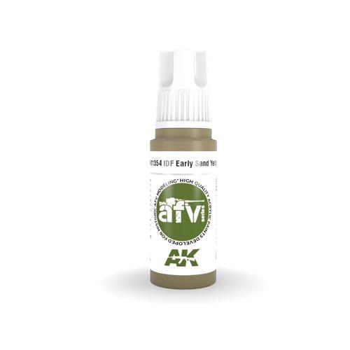 AK Interactive AK11354 IDF Early Sand Yellow Acrylic Paint 17ml 3rd Generation
