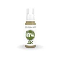 AK Interactive AK11383 British Light Mud Acrylic Paint 17ml 3rd Generation