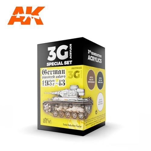 AK Interactive AK11645 German Standard 37-44 Combo 3rd Generation