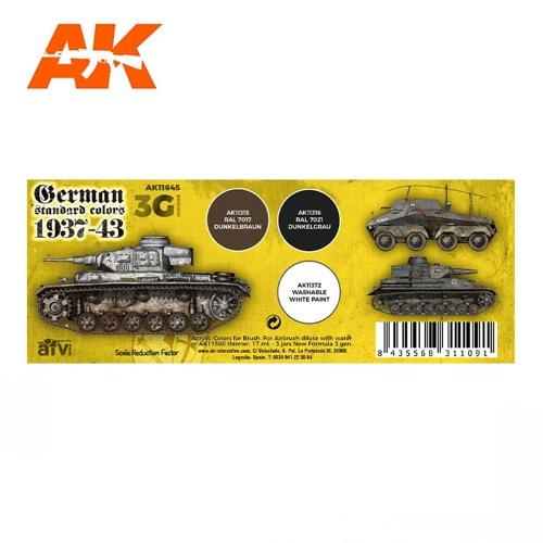AK Interactive AK11645 German Standard 37-44 Combo 3rd Generation