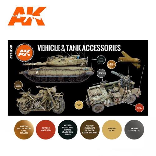 AK Interactive AK11647 Tank Accesories 3rd Generation