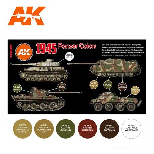AK Interactive AK11654 1945 German Late Colours 3rd Generation
