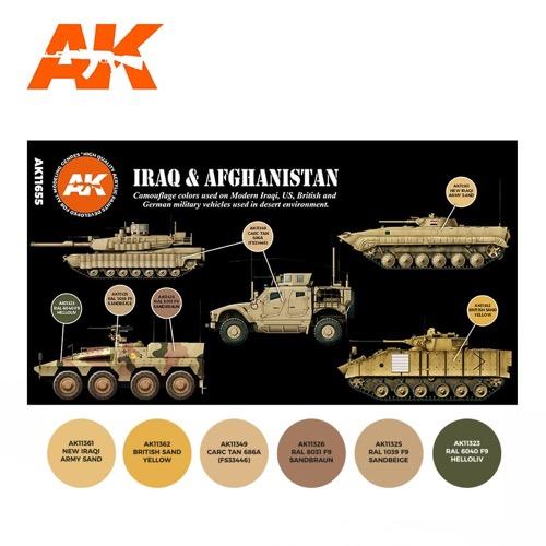 AK Interactive AK11655 Iraq and Afghanistan 3rd Generation
