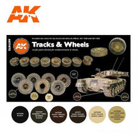 AK Interactive AK11672 Tracks and Wheels Colours 3rd Generation