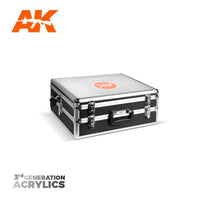 AK Interactive 11701 236 Colours Acrylics 3rd Generation Briefcase