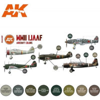 AK Interactive 11735 WWII IJAAF Aircraft Colour Set 3rd Generation