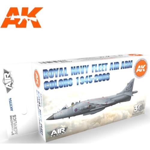 AK Interactive 11754 RN Fleet Air Arm 1945-2010 Aircraft Colour Set 3rd Generation