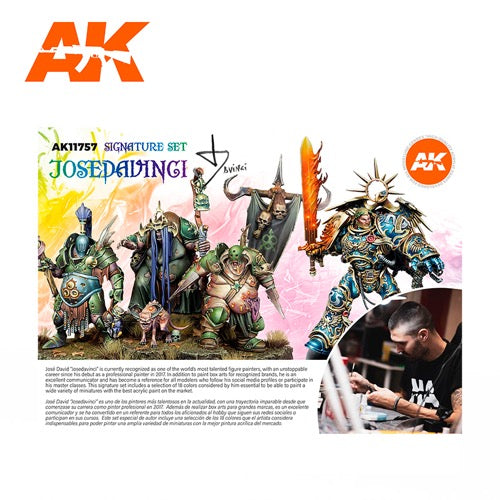 AK Interactive AK11757 Jose Davinci Signature Set