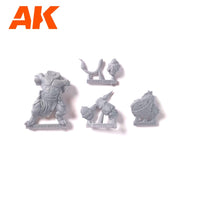 AK 11777 Signature Set Sergio Vilches 14 Acrylic Paints with Figure Starter Set (3rd Generation)