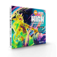 AK Interactive AK11780 Colour Punch High Pigmentation Set 14 Colours