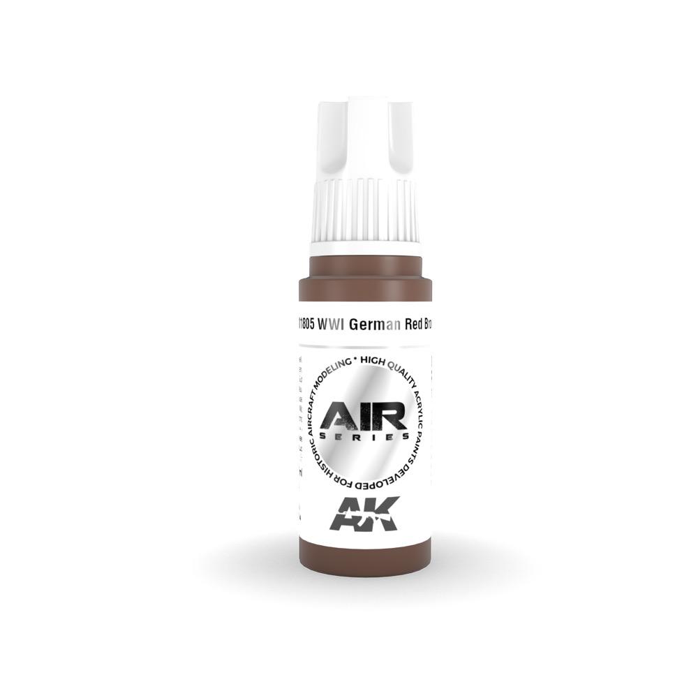 AK Interactive AK11805 WWI German Red Brown Acrylic Paint 17ml 3rd Generation