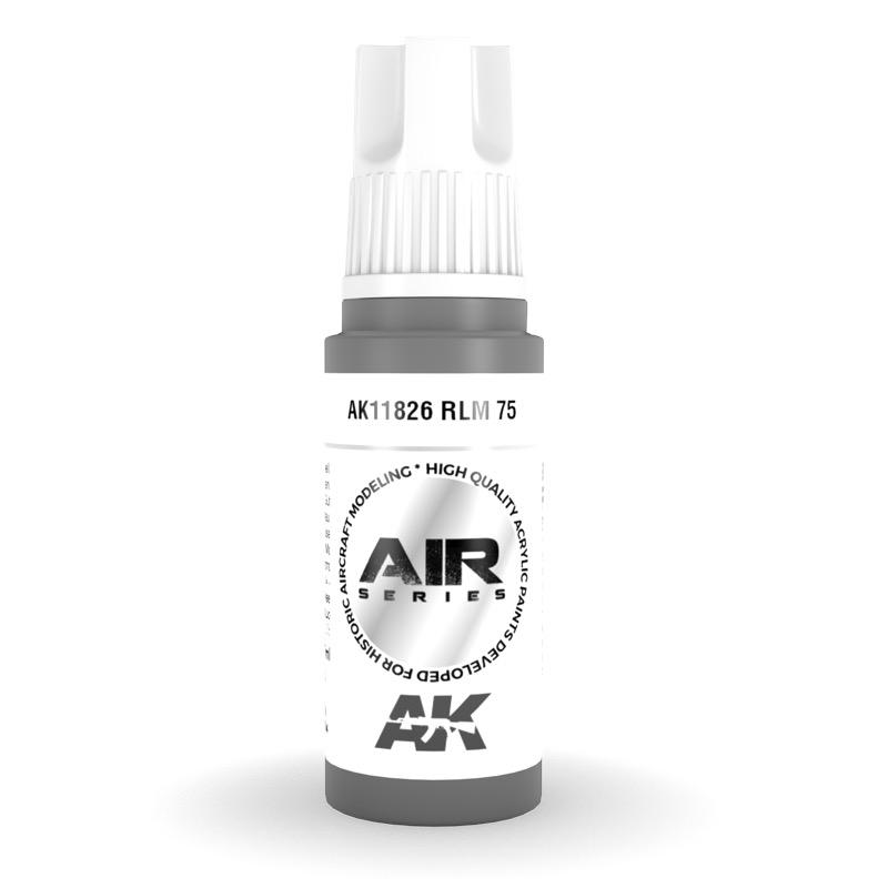 AK Interactive AK11826 RLM 75 Acrylic Paint 17ml 3rd Generation