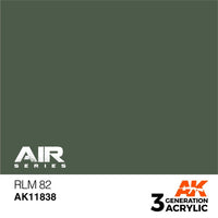 AK Interactive AK11838 Air Series RLM 82 Acrylic Paint 17ml 3rd Generation