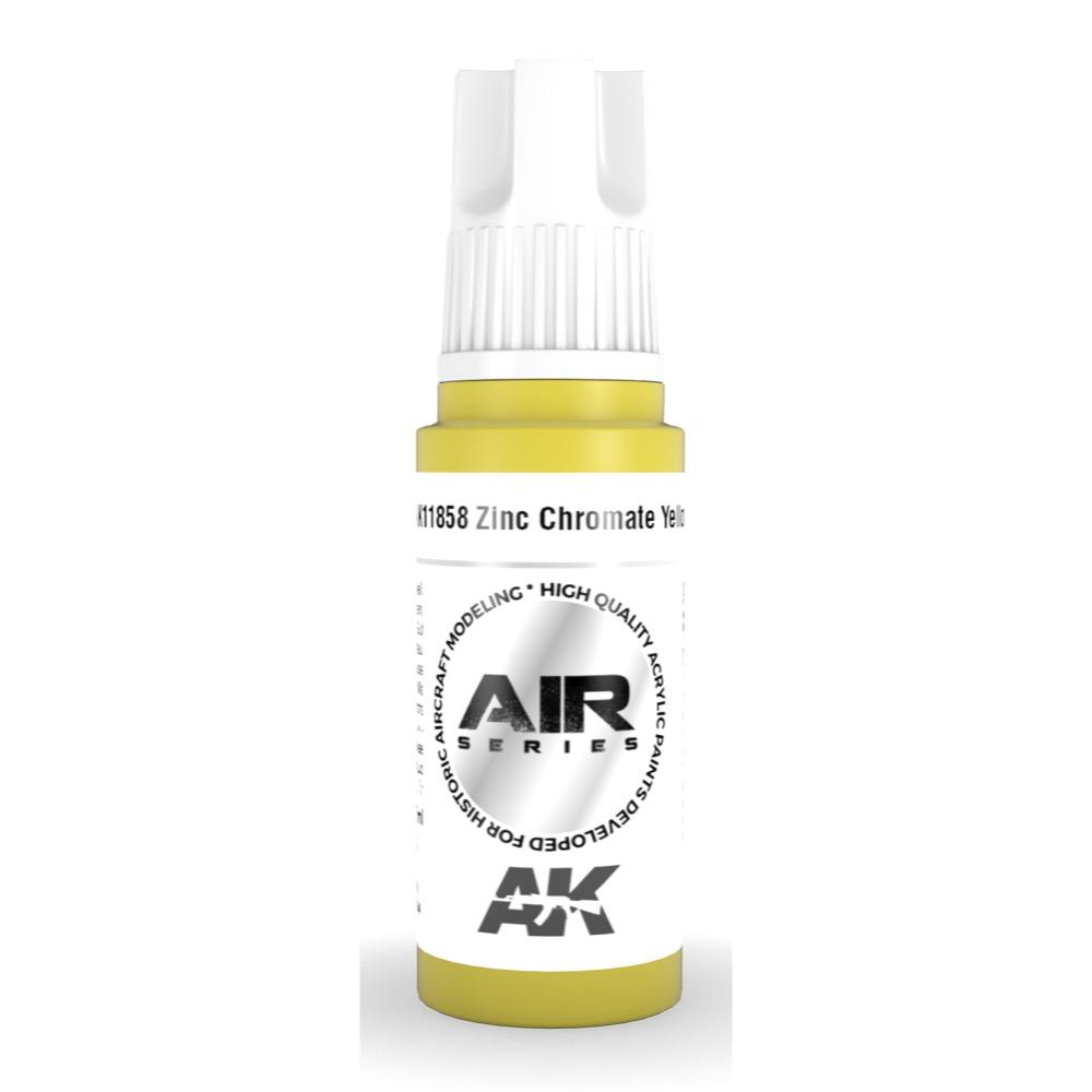 AK Interactive AK11858 Zinc Chromate Yellow Acrylic Paint 17ml 3rd Generation