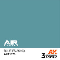 AK Interactive AK11878 Blue FS 35190 Acrylic Paint 17ml 3rd Generation