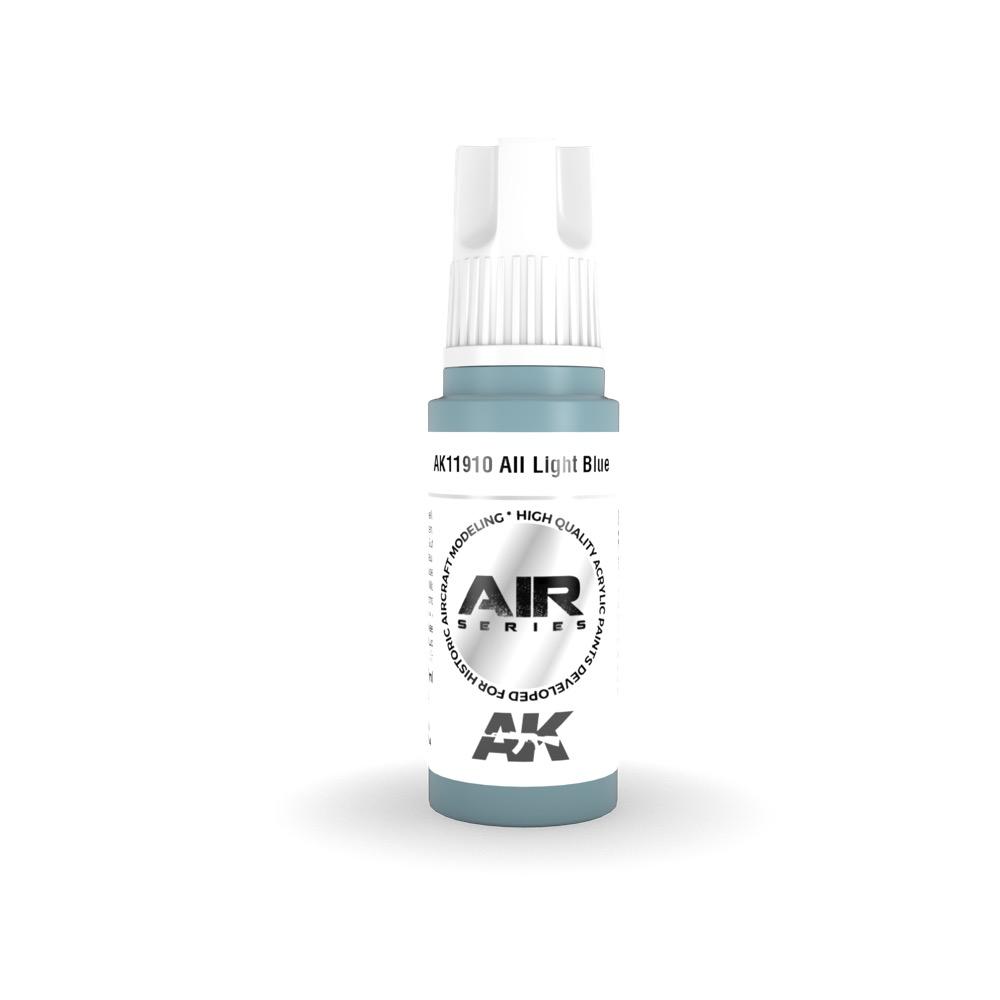 AK Interactive AK11910 AII Light Blue Acrylic Paint 17ml 3rd Generation
