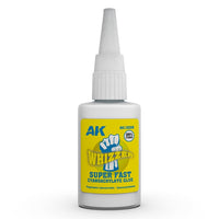 AK Interactive CA Glue Whizzer 20g Super Fast Low Density Cyanoacrylate