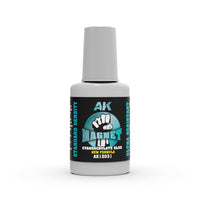 AK Interactive CA Glue Magnet 8g Standard Density Cyanoacrylate with Brush