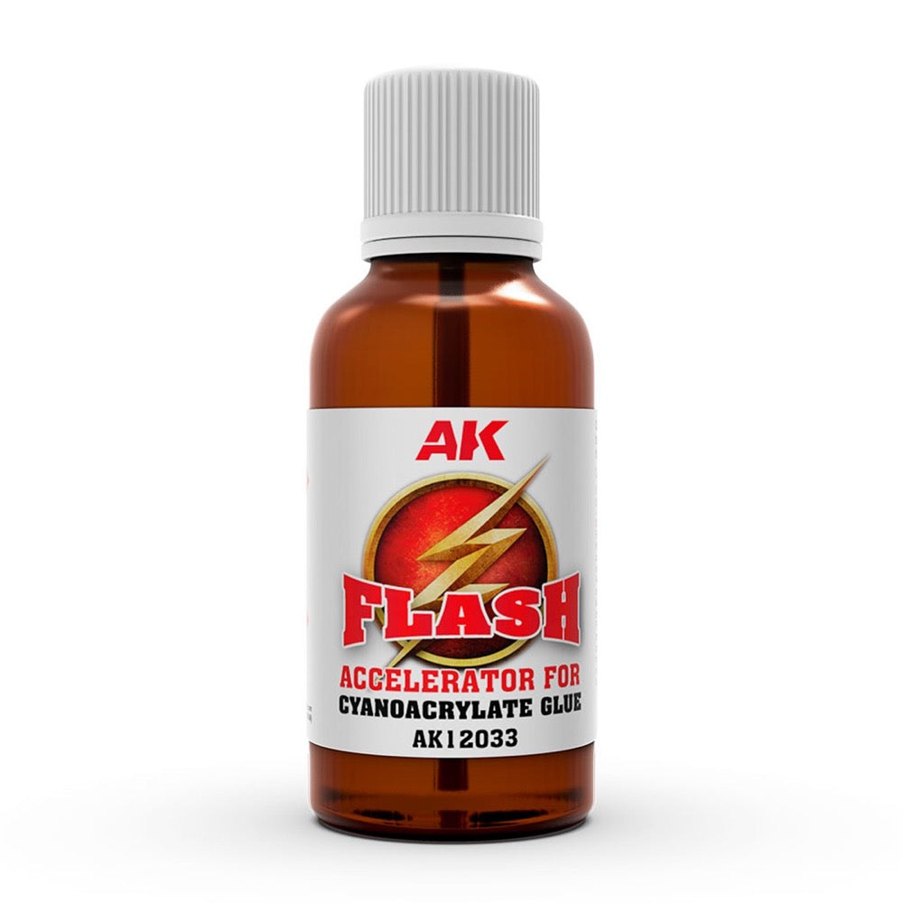 AK Interactive Flash 30ml Accelerator for Cyanoacrylate
