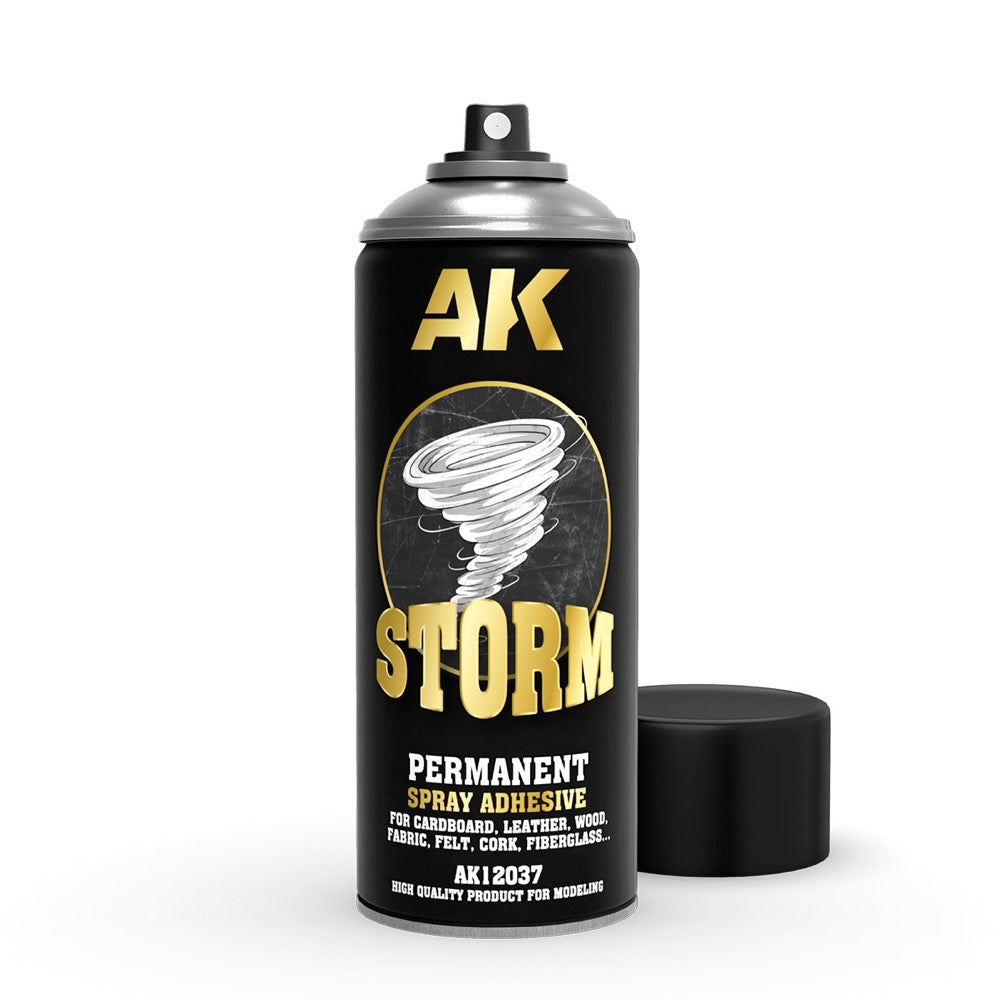 AK Interactive Storm 400ml Permanent Spray Adhesive