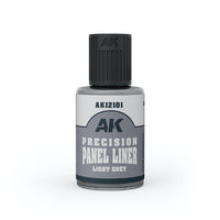AK Interactive 12101 Precision Paneliner Light Grey 30ml