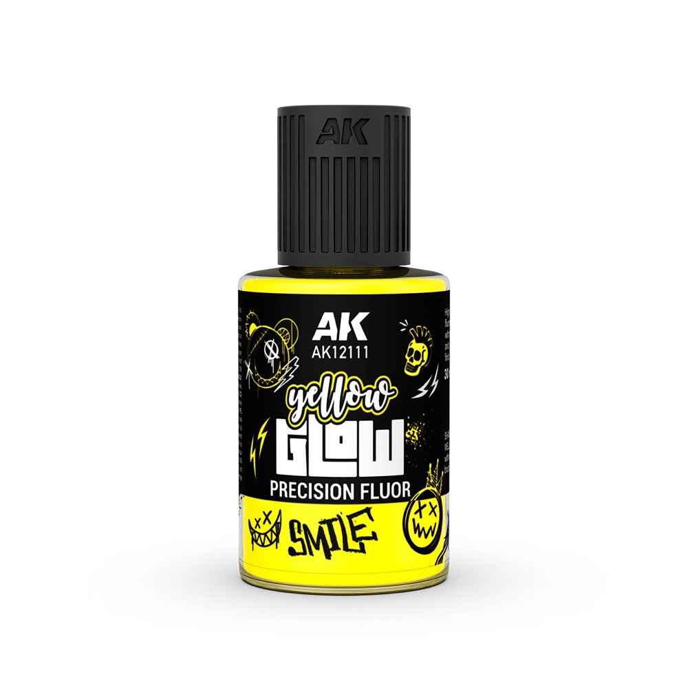 AK Interactive Yellow Glow Precision Fluor 30ml