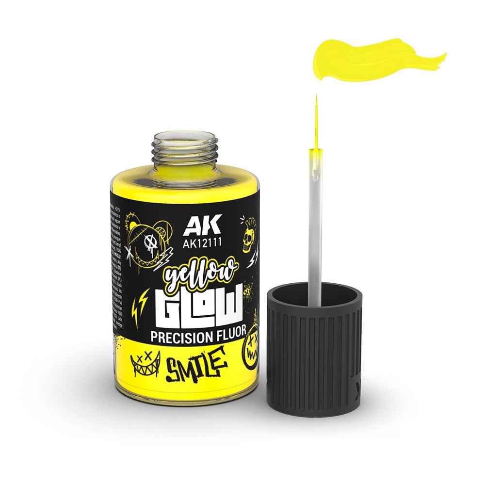 AK Interactive Yellow Glow Precision Fluor 30ml