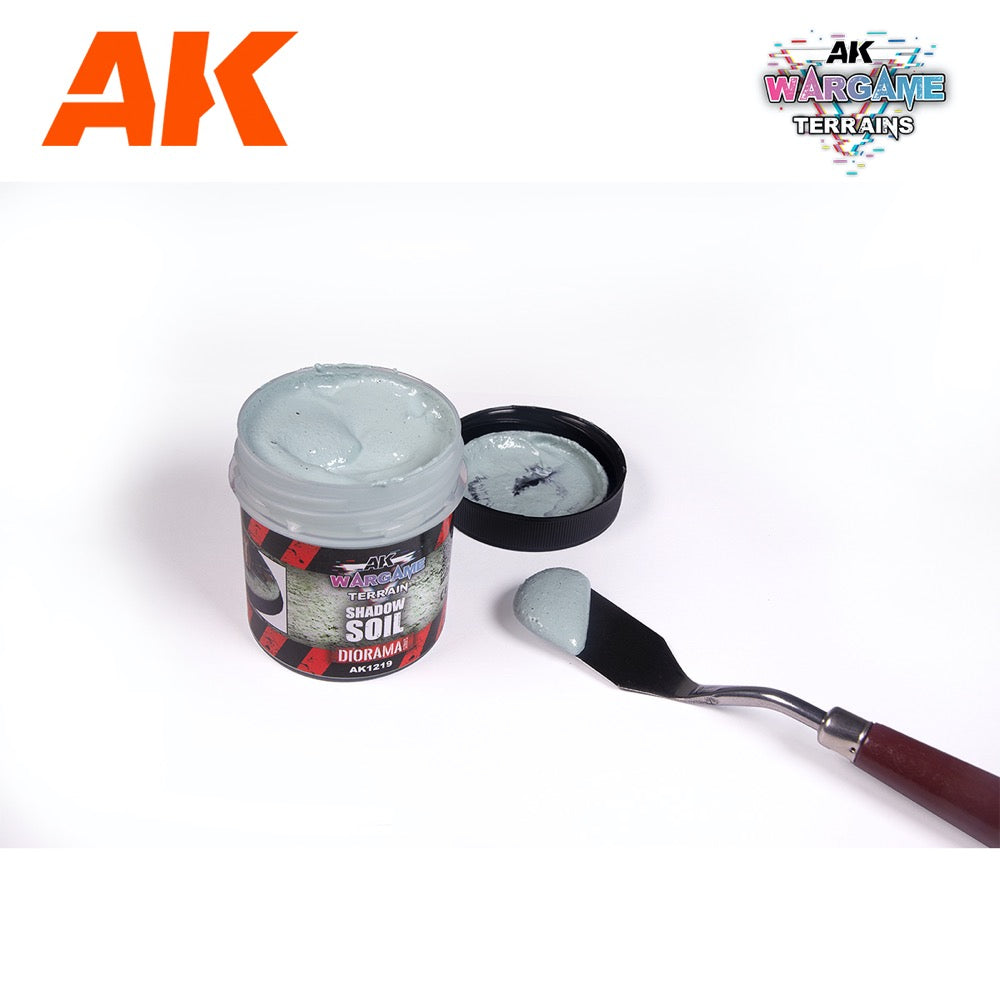 AK Interactive AK1219 Shadow Soil Enamel Liquid Pigment 100ml