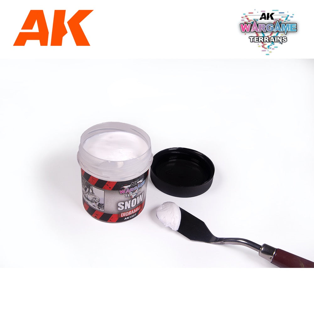 AK Interactive AK1227 Snow Enamel Liquid Pigment 100ml