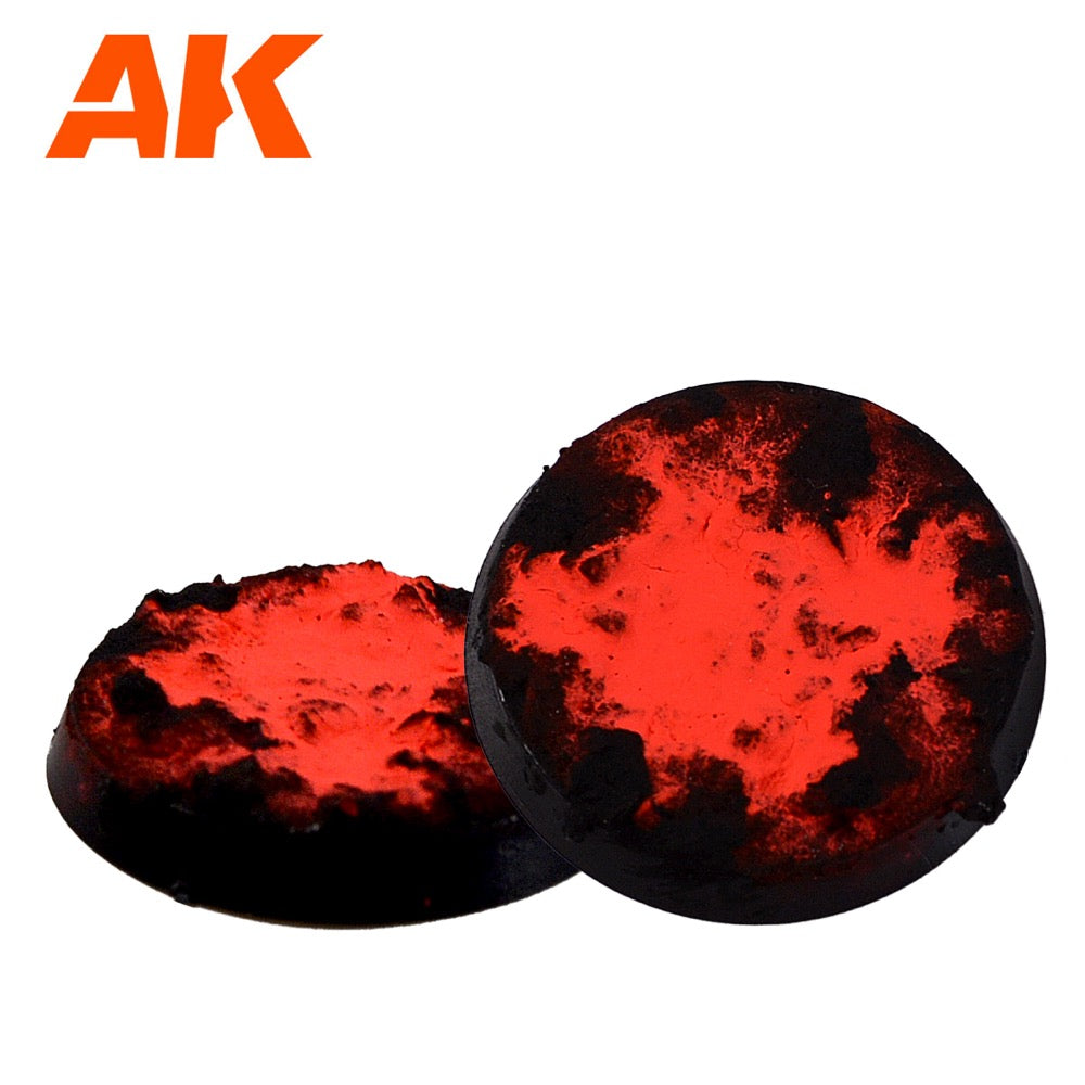 AK Interactive 1240 Wargame Red Fluor Enamel Liquid Pigment 35ml