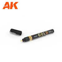 AK Interactive 1300 Metallic Markers 4 Colour Set