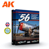 Ak Interactive 130005 The 56TH Fighter Group in World War II 18TH April 1944 TO V-E Day and Beyond includes Decal Sheet