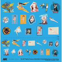 Ak Interactive 130005 The 56TH Fighter Group in World War II 18TH April 1944 TO V-E Day and Beyond includes Decal Sheet