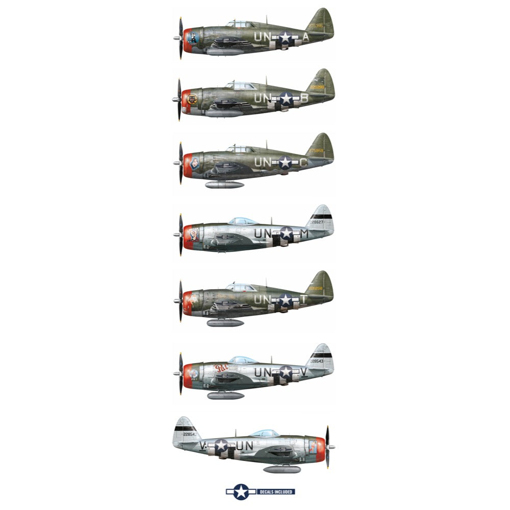 Ak Interactive 130005 The 56TH Fighter Group in World War II 18TH April 1944 TO V-E Day and Beyond includes Decal Sheet