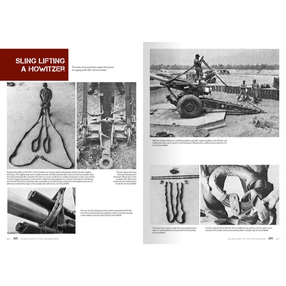 AK Interactive 130007 Book American Artillery In Vietnam Vol.2 English