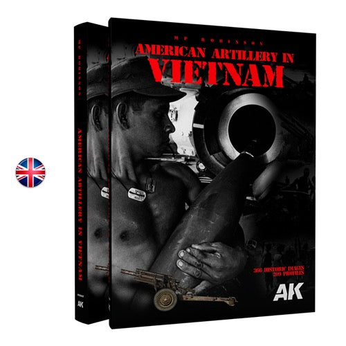 AK Interactive 130007 Book American Artillery In Vietnam Vol.2 English