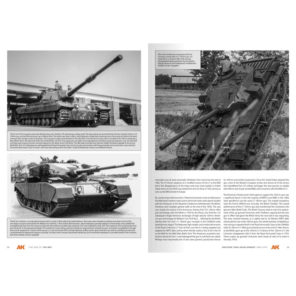 AK Interactive AK130014 The Age Of The Mainbattle Tank
