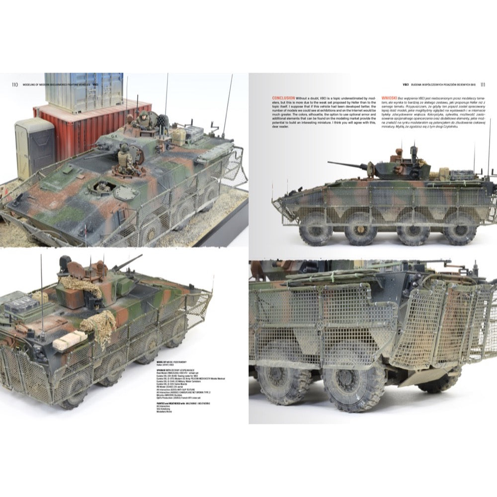 AK Interactive AK130017 Modeling Modern Armored Fighting 8X8 Vehicles