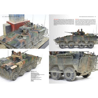 AK Interactive AK130017 Modeling Modern Armored Fighting 8X8 Vehicles