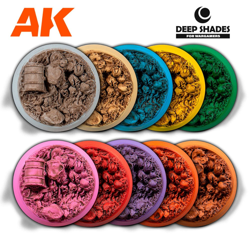 AK Interactive AK13002 Wargame Deep Shades Pure Grime 30ml