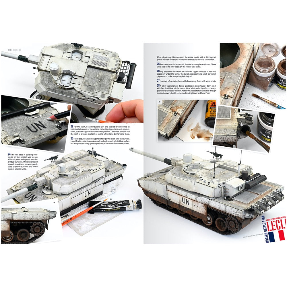 AK Interactive 130021 Book MBT Modern Battle Tanks English
