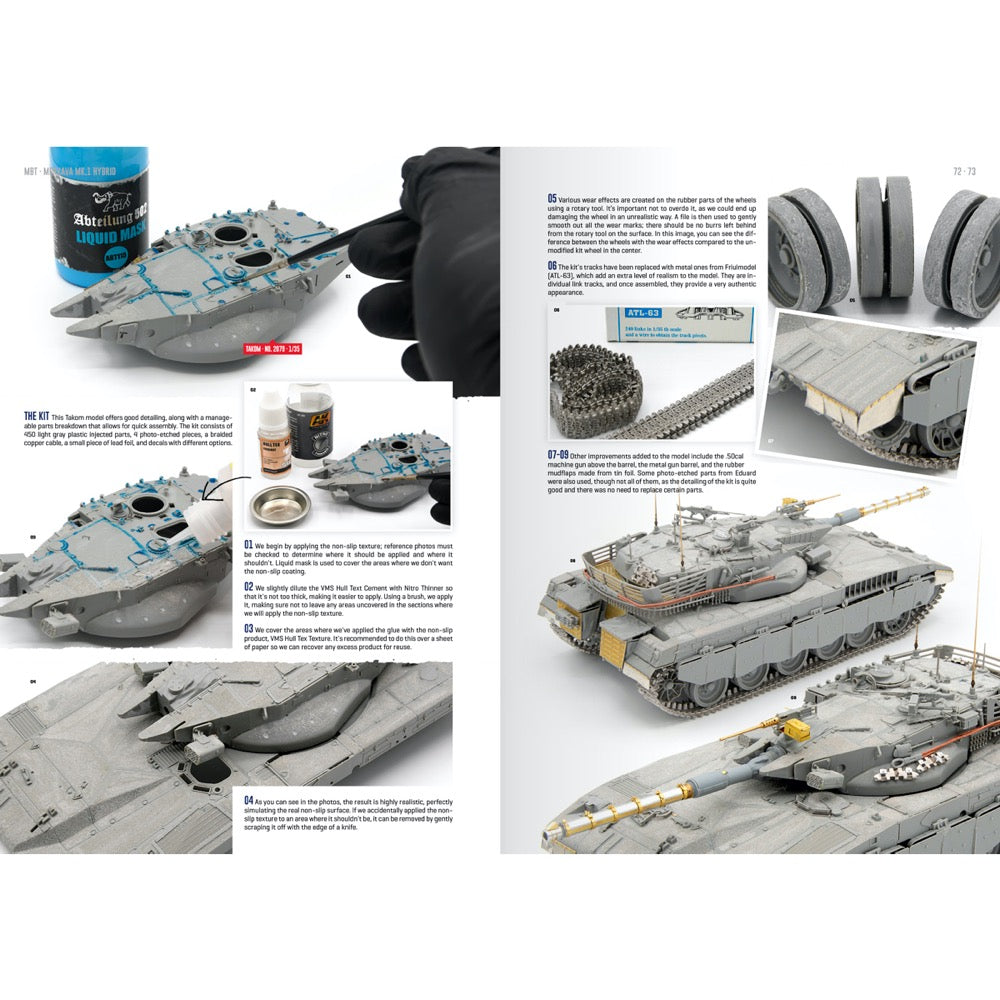 AK Interactive 130021 Book MBT Modern Battle Tanks English