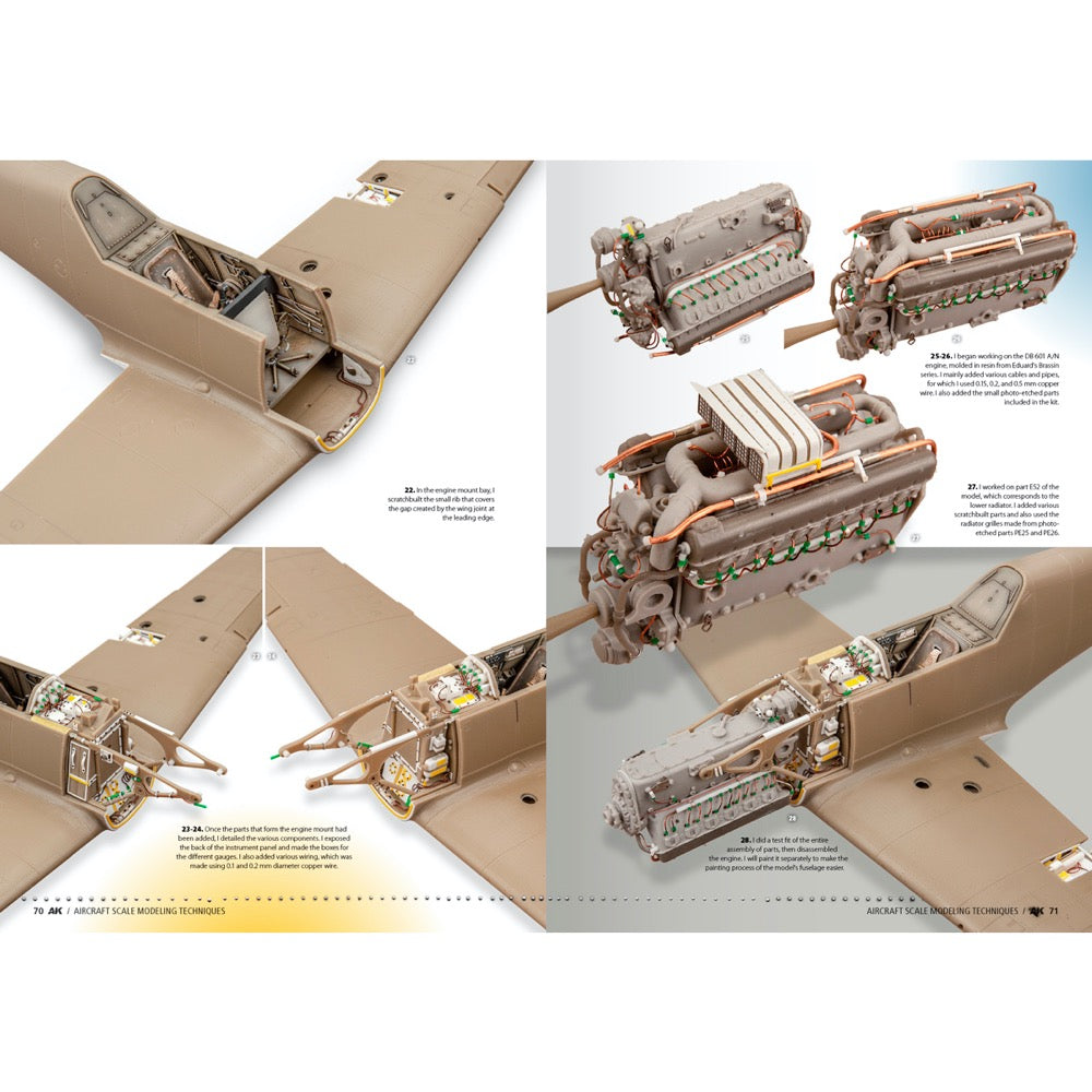 AK Interactive 130022 Book Aircraft Scale Models Techniques Eduard English