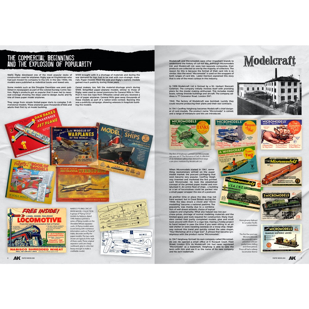 AK Interactive 130024 Book Paper Modeling Techniques