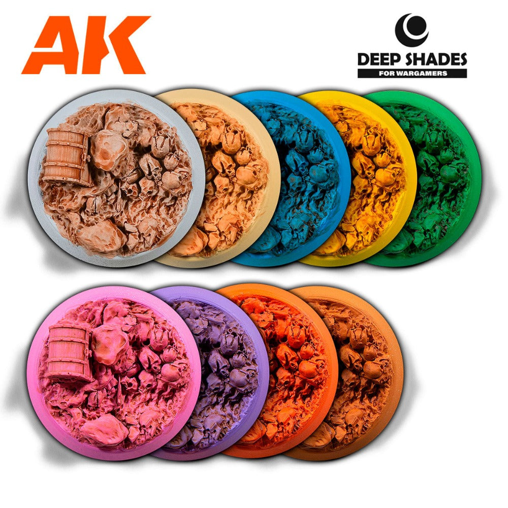 AK Interactive AK13003 Wargame Deep Shades Reddish Filth 30ml