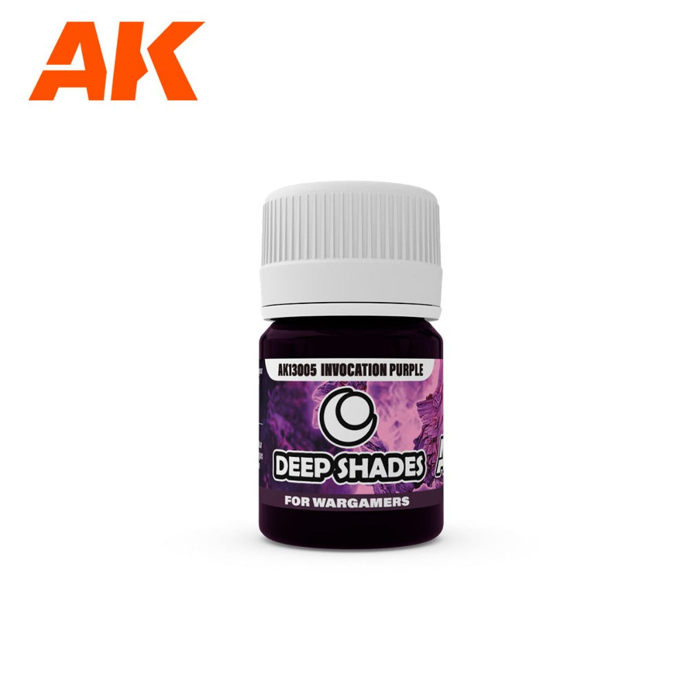AK Interactive AK13005 Wargame Deep Shades Invocation Purple 30ml