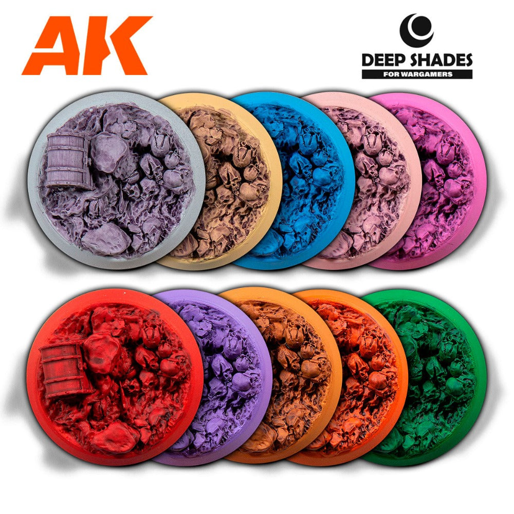 AK Interactive AK13005 Wargame Deep Shades Invocation Purple 30ml