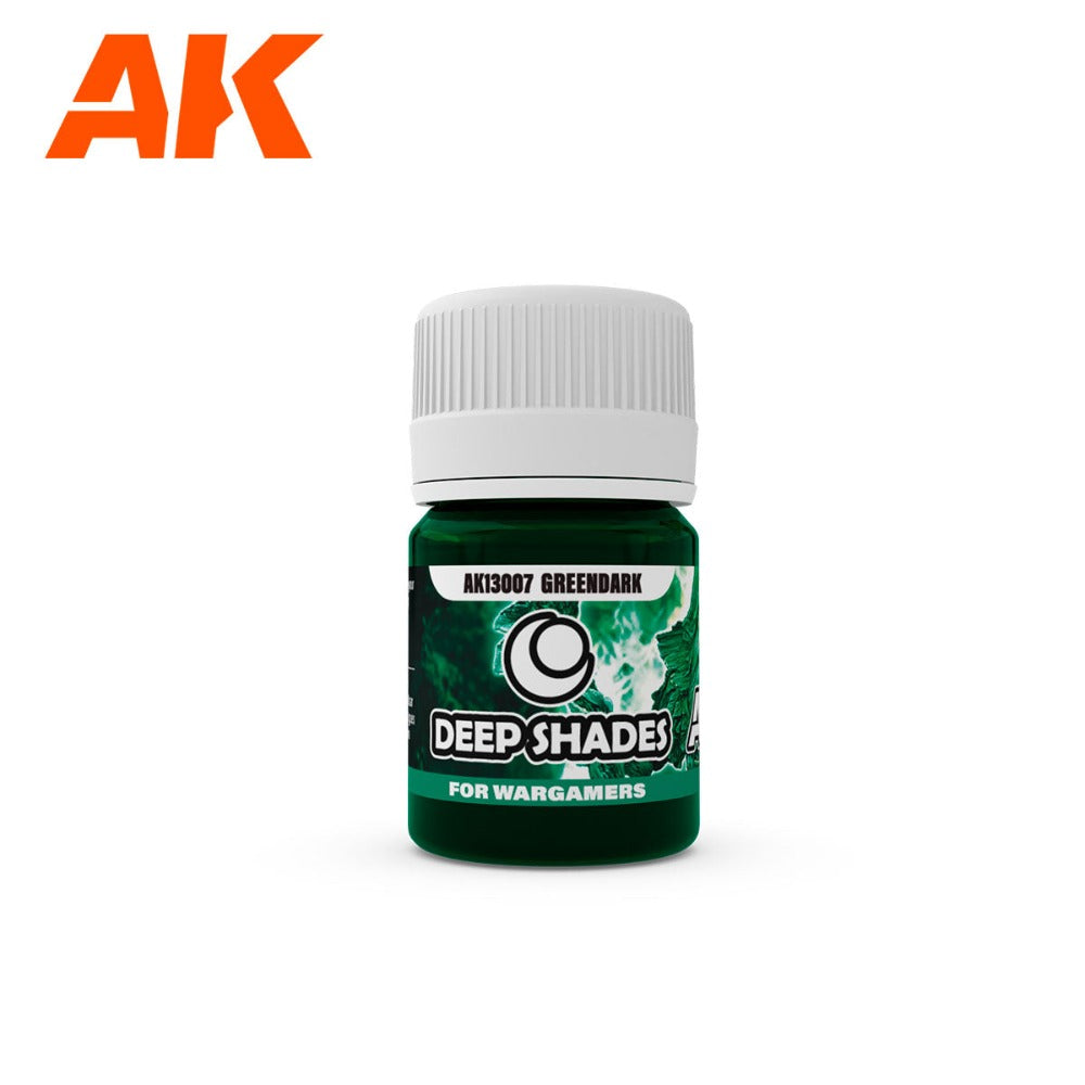 AK Interactive AK13007 Wargame Deep Shades Greendark 30ml