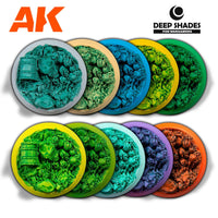 AK Interactive AK13007 Wargame Deep Shades Greendark 30ml