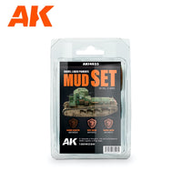 Ak Interactive AK14033 Mud Set Liquid Pigment